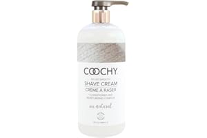Coochy Shave Cream - Moisturizing Shave Lotion - Gentle Intimate Shaving Cream - For Bikini Area, Underarms, Legs & More - Rash-Free, Hydrating Formula - Au Natural, 32 oz
