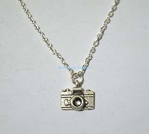 Amazon.com: Photographer Gift - Silver Camera Necklace