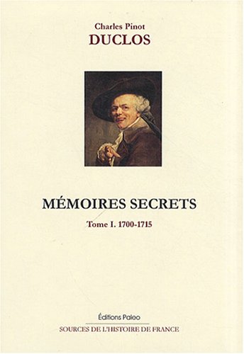 Mémoires de jeunesse, 1704-1726