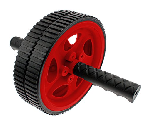Wacces AB Power Wheel Roller - Exercise Equipment for Your Home Gym (Red.) - Thumbnail 2