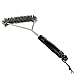 BBQ Brush, 3-Sided BBQ Wire Brush with Hanging Loop, Grill Cleaning for Weber, Char-Broil, Porcelain and Infrared Grills, Stainless Steel Bristles, 1 Piece
