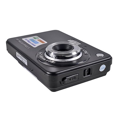 PowMax WW-49 2.7 Inch TFT 8X Optical Zoom 18MP 1280 X 720 HD Anti-shake Smile Capture Digital Video Camera(Blak)