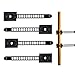 Adjustable Cable Clips, 3M Self - Adhesive Cable Clamps, Wire Clips with Optional Screw Mount for Car, Multi Cables, Festive Ornaments (20 Pack)