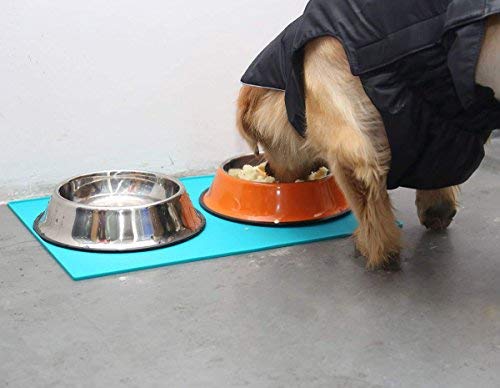 PETCEE Cat Food Mat is Solved Messy When Feeding