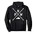 Distressed Pacific North West Mountain Pullover Hoodie