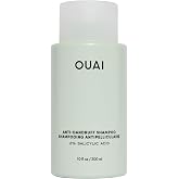 OUAI Anti-Dandruff Shampoo (10 Fl Oz) | Soothing Salicylic Acid Shampoo for Flaky, Dry &amp; Itchy Scalp, Reduces Itching, Redness &amp; Irritation, Sulfate Free