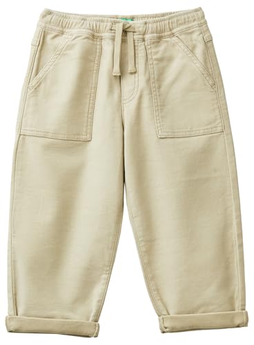 United Colors of Benetton Pantalon, Beige, 4 Ans