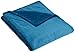 Amazon Brand – Pinzon Velvet Plush Blanket - Throw, Teal