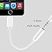 2 Pack Adapter,RVZHI Jack Headphone Adapter Cable Compatible with Phone 7/7Plus 6/6Plus 3.5mm Earphone Adaptor Accessories, HD Stable Music Transmission Converter – Support iOS 10.2 (White)thumb 3