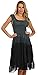 Sakkas 6741 Spring Maiden Ombre Peasant Dress - Charcoal - One Size