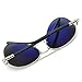 LUOMON Sunglasses Men Polarized UV Protection,Mens Sports Sun Glasses for Fishing Floating Driving Running Baseball -Silver