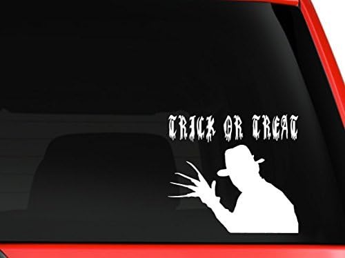 stickerartistry Freddy Krueger nightmare on Elm street trick or treat halloween decal sticker car truck SUV Laptop macbook window...
