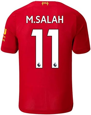 HZIJUE 19/20 Liverpool New Soccer Home 11 M. Salah Adults Red Jersey