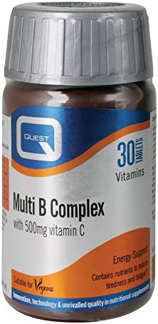 (2 PACK) - Quest Multi B Complex & Vitamin C 500Mg Tablets | 60s | 2 PACK - SUPER SAVER - SAVE MONEY