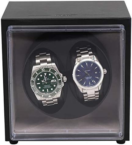 New Mini Size Double Watch Winder with Super Micro fibers Watch Winder for Rolex