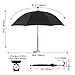 Kobold Classic Windproof Cane Umbrella 2 in 1 Walking Stick Umbrella Extra Large Oversize for Assisting Outdoor Hiking Climbing