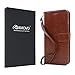 AMOVO Case for iPhone 6 Plus [2 in 1], Vegan Leather 2 in 1 Folio Detachable Wallet Case with Box for iPhone 6 Plus/iPhone 6s Plus case (iPhone 6 Plus/6s Plus(5.5'') Brown)