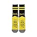 Star Wars Men's Varsity Jedi Classic Crew Sock, Yellow, Sock Size:10-13/Shoe Size: 6-12