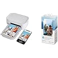 HP Sprocket Studio Plus and Photo Paper Bundle - Wireless Printer and Double Pack of Paper Cartridges