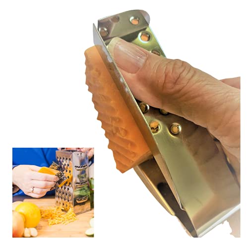SAFEGRATE Grater Finger Guard for Cutting Vegetables/Grating with