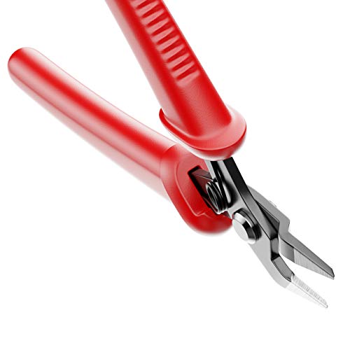 deleyCON Seitenschneider 125mm Kabelschneider Drahtschneider Schnellrückstellfeder Elektronik Netzwerk Präzisions… – Bild 5