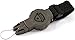 T-REIGN Small Retractable Gear Tether, 24 Inch Kevlar Cord, Green Polycarbonate Case, Universal Attachment