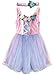My Princess Academy / Blue and Pink Classic Velvet Princess Dress, Med 5/6