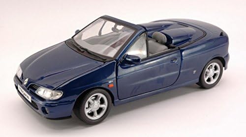 ANSON AS0342BL RENAULT MEGANE CONVERTIBLE 1996 BLUE 1:18 MODELLINO DIE CAST