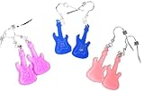 Electric Guitar Dangle Earrings - One pair