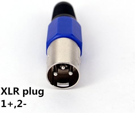 cargador de bateria del conector xlr