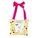 Girl's Tooth Fairy Pillow in Yellow, Pink and Blue Polka Dot