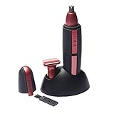 Sunmy Professional Water Resistant Heavy Duty Steel Nose Trimmer with LED Light. Backed By a Lifetime Guarantee (black)