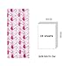 WRAPAHOLIC Gift Wrappping Tissue Paper - 24 Sheets Fuschia Flamingo Tissue Gift Wrap Paper Bulk for Packing, DIY Crafts - 19.7x27.5 inch
