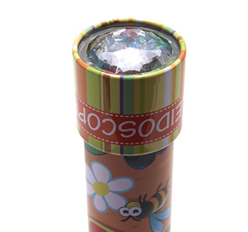FIVOENDAR Pack of 2 - Classic Kaleidoscope Toy with Metal Body - Different Exterior Designs Random Delivery, Educational Toys Birthday Present for Kids