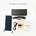 Spy Camera Glasses with Video Recording, 1080P HD Hidden Camera,Super Small Surveillance Snapchat Spectacles Glasses,USB Charger