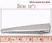 Femitu 50 Single Prong Alligator Clips with Teeth from Cosmetic Counter