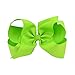 6 Inch Large Baby Hair Bows Barrettes Clip Holders Accessories For Toddler Girls 15 pcs