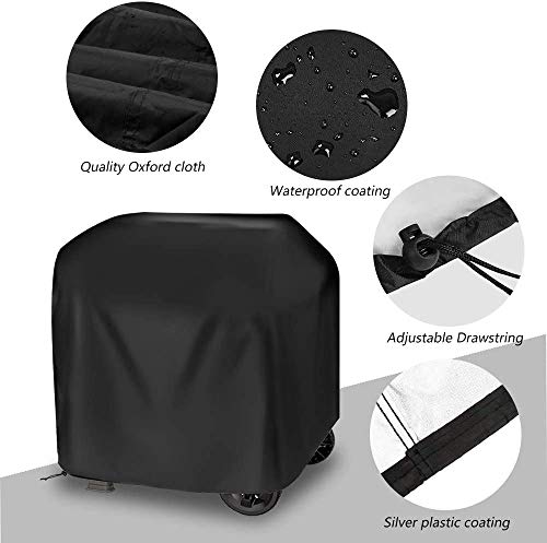 Grill Cover,Waterproof BBQ Cover with Sealed Seam,Waterproof Barbecue Gas Grill Cover for Most Brands of Grill, Special Fade and UV Resistant Material, Waterproof Weather Resistant 41\