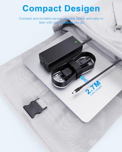 Power Supply 12 V 5 A 60 W Power Supply for LED Strips, LED Light Strip, TV, DVD TVs TFT Screen Monitor, NAS, EXT. Hard Drives, for Pico-PSU to Power Supply Adapter 5.5 x 2.5/2.1 mm