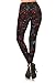 Leggings Depot Ultra Soft Popular BEST Printed Premium Quality Leggings ONE Size and PLUS Size (One Size (Size 0-12), Doodle Fireworks)