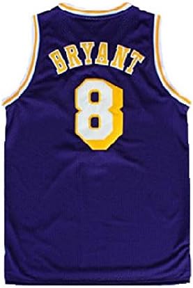 Kid's Kobe Jerseys Los Angeles 8 Youth(Boys) Basketball Jersey Purple (L)
