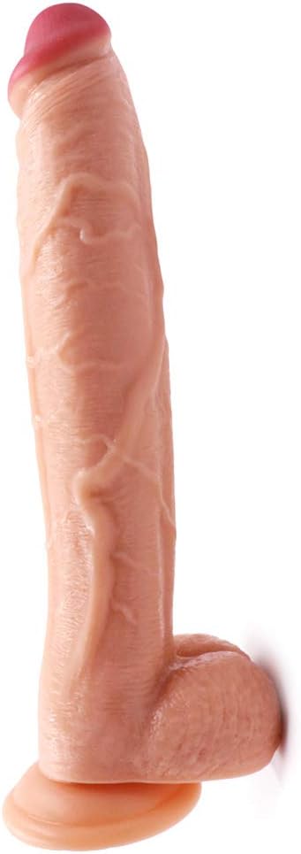 Yxinghai - 12 Inch, Realistic, with Suction Cup, Plug Toys, for Women