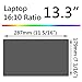 Four Guard Privacy Screen Filter for Laptop-Notebook 13.3 Inch 16:10 Widescreen – Privacy Protection Blue Light Reduction Anti Glare Anti Scratch Protector Filmthumb 4