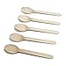 HUJI Eco- Friendly Wooden Spoons - Disposable Wood Cutlery! 50 Spoons 6.1