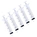 ROSENICE 20ml Luer Lock Syringes Glue Applicator Syringe Without Needle 5 Pcs