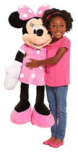 Disney 19282 Classic Plush Scale Minnie - Brown Mailer, 40"