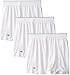 Lacoste Men's 3-Pack Essentials Cotton Knit Boxer, White, Medium
