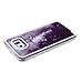 Galaxy S6 Case, Liujie Cute Funny Glitter Quicksand Dynamic Transparent 3D Flowing Star Hard PC Protection Phone Case for Samsung Galaxy S6 (purple)