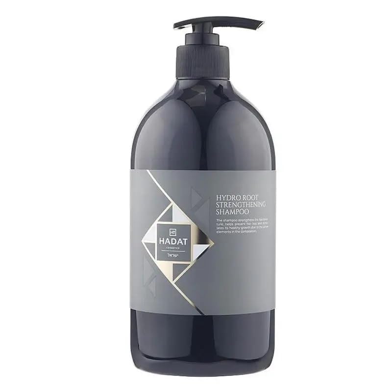HADAT Cosmetics Shampoo, 800 ml - Hydro Root Strengthening Shampoo for Hair Growth: Strength and Vitality