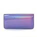 Zarapack Women's Hologram Zipper Around Pu Leather Wallet Clutch Purse